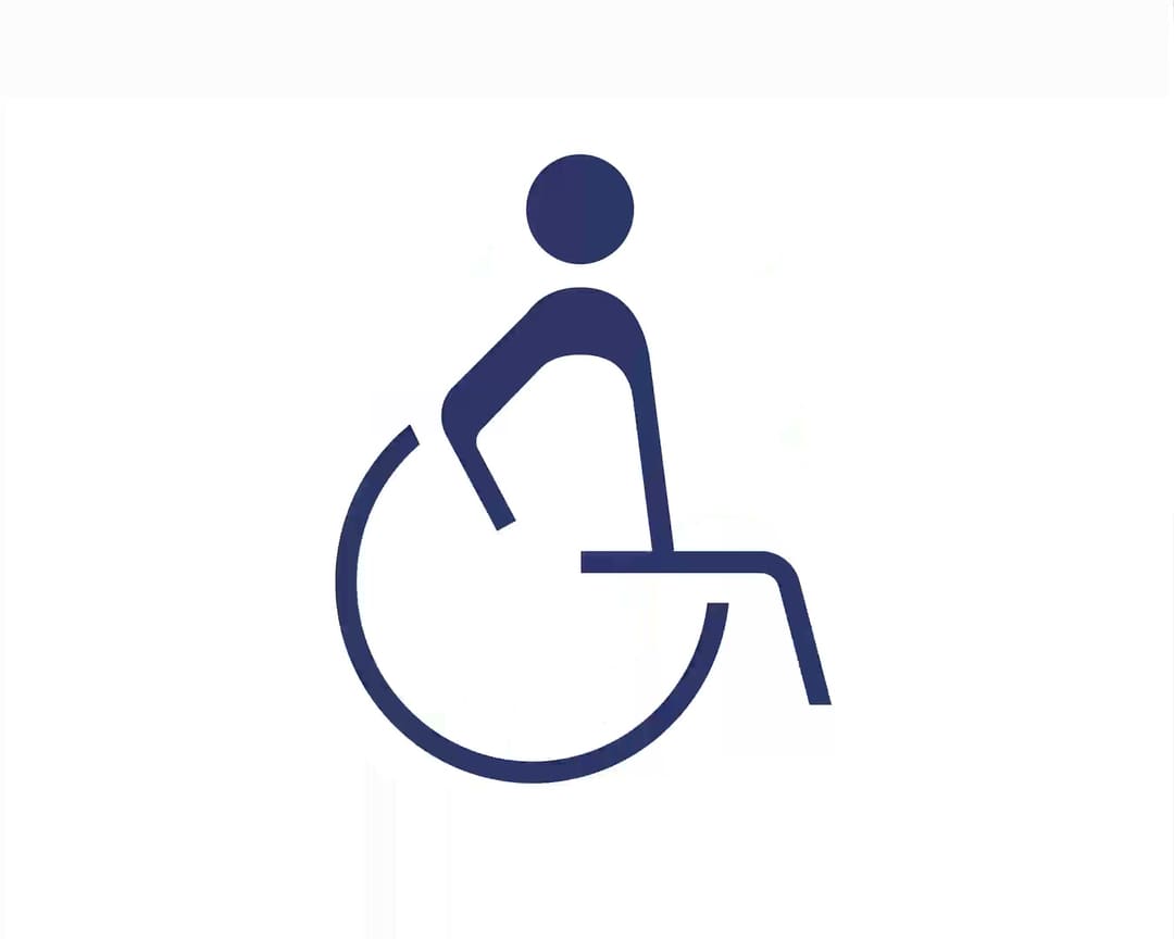 Os pictogramas da Santa Casa em sequência: acessibilidade, WC, escadas, entrada interdita, recepção, centro de dia, gabinetes, sala nobre, residências.